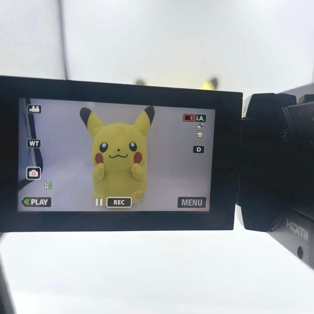 【美品】JVC ジェイブイシー Everio R GZ-R470-H 防水