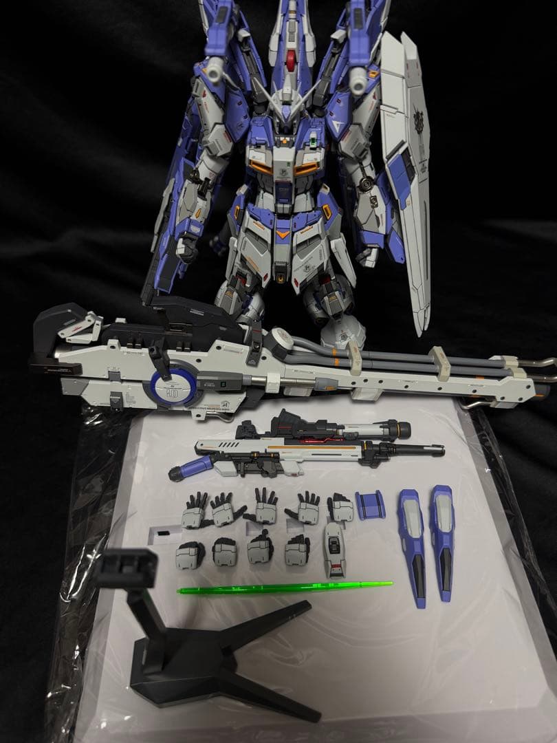 1/100 rx93v2 ハイニューガンダム 改修 塗装済完成品 ガンプラ完成品