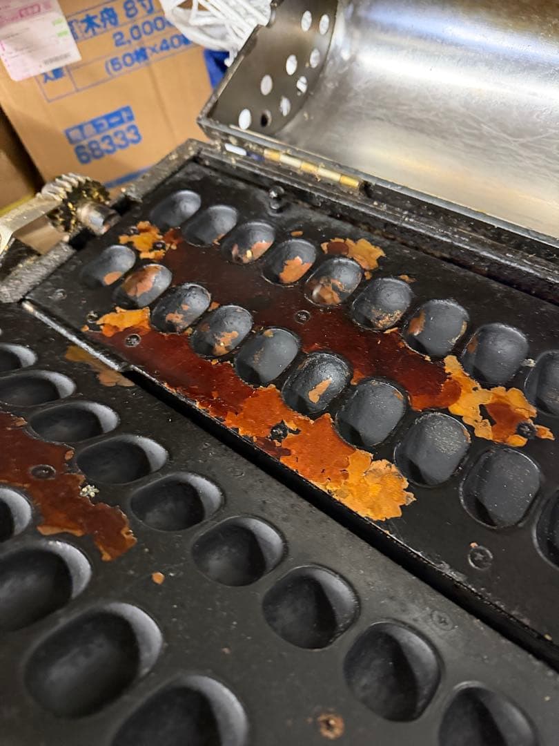 ベビーカステラ機　業務用　50穴 銅板使用　送料無料