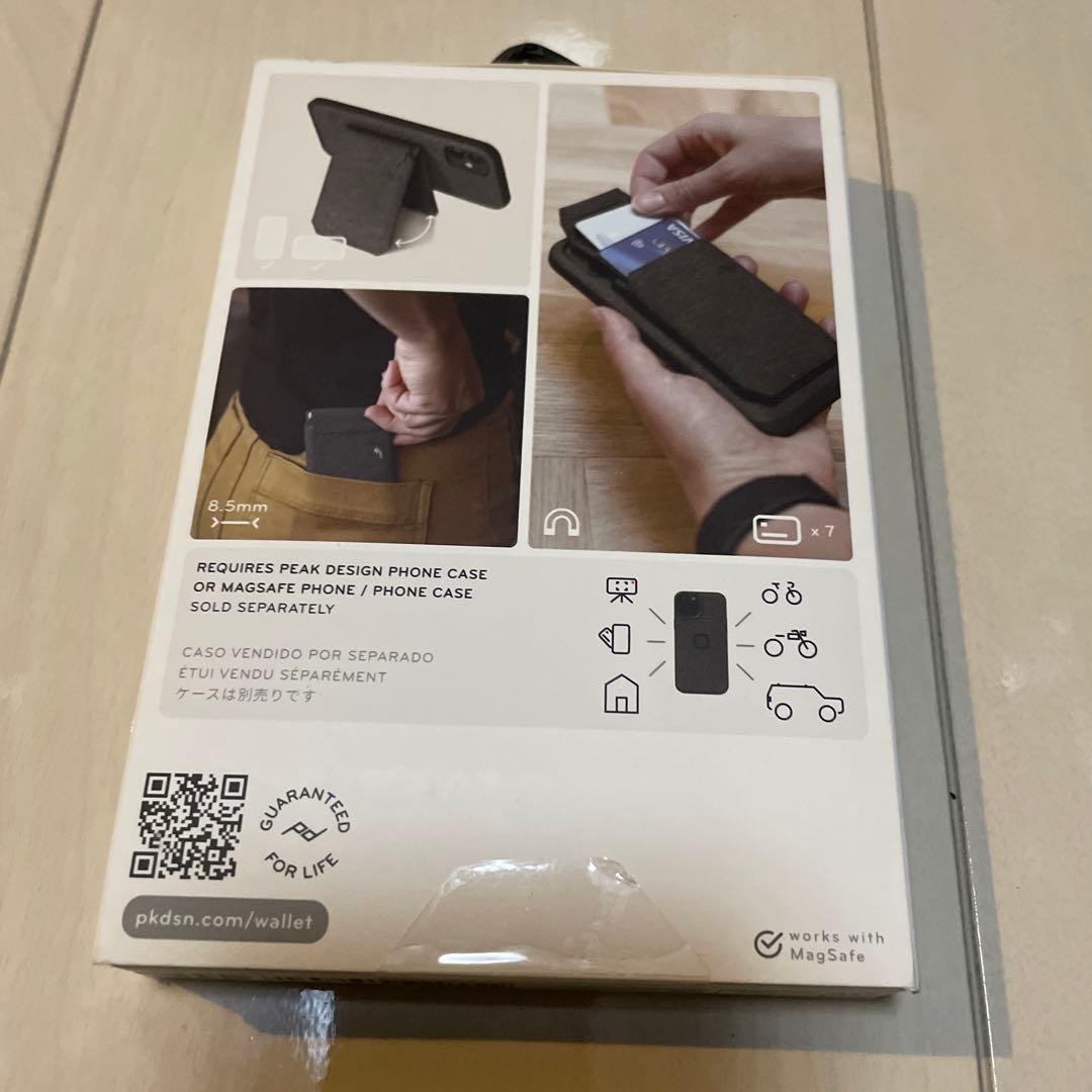 iPhoneアクセサリー PEAK DESIGN STAND WALLET