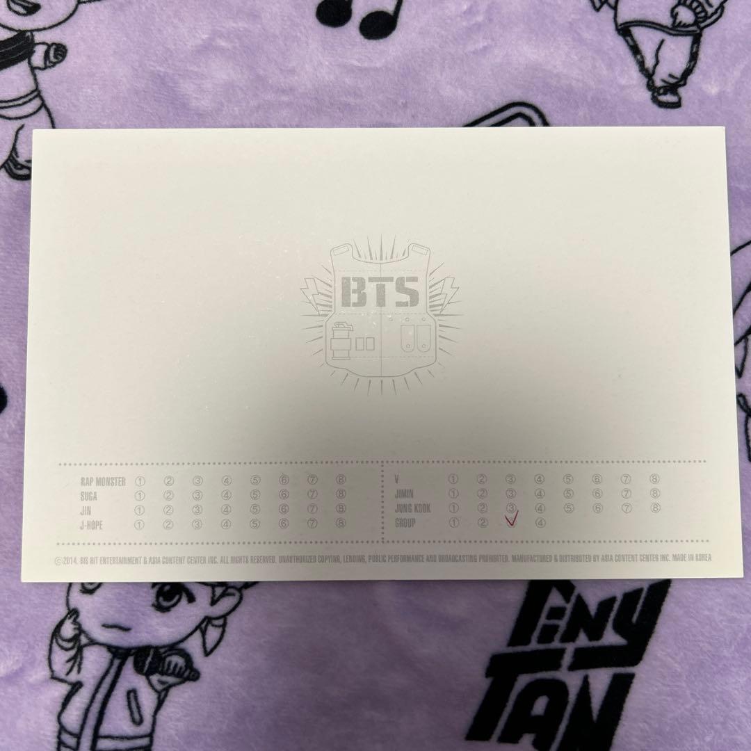 BTS THE RED BULLET フォトカード ポストカード オール