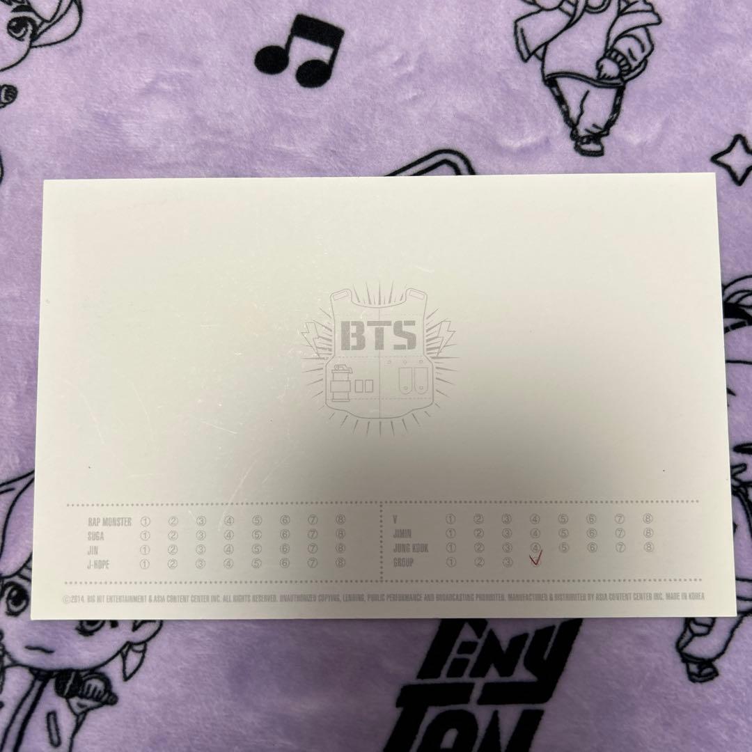 BTS THE RED BULLET フォトカード ポストカード オール