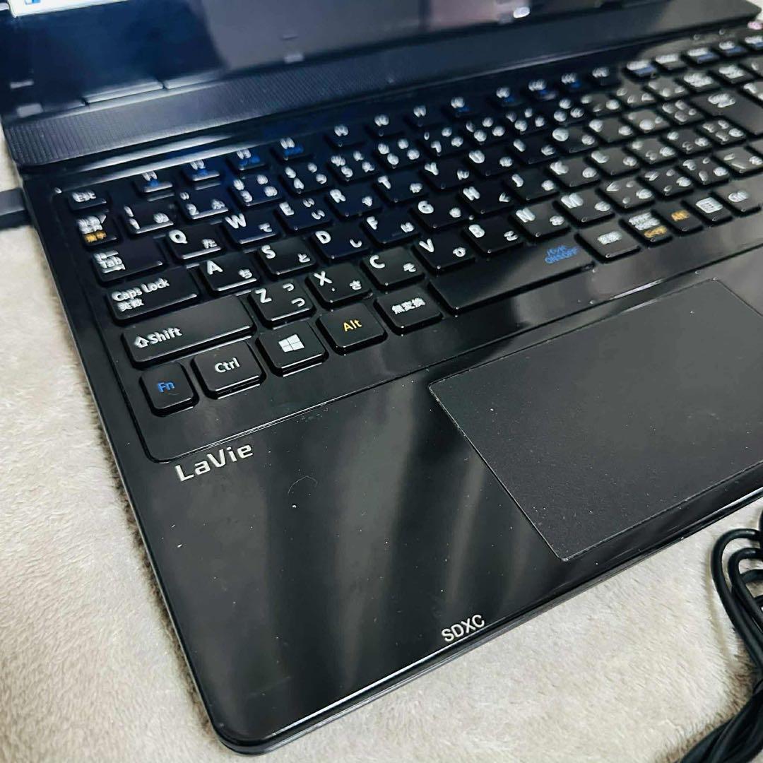 S201 NECノートパソコンWEBカメラSSD高速Windows11オフィス付
