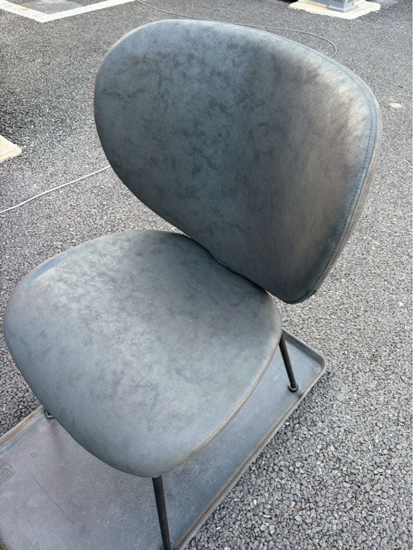 moda en Casaモーダエンカーサダイニングチェアグレー