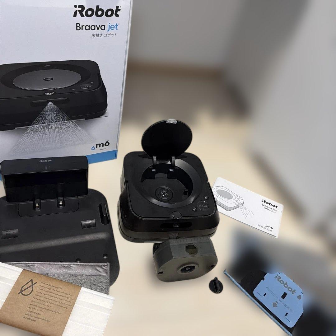ブラーバジェット m6 M613360 iRobot 床拭きロボット 動作確認済