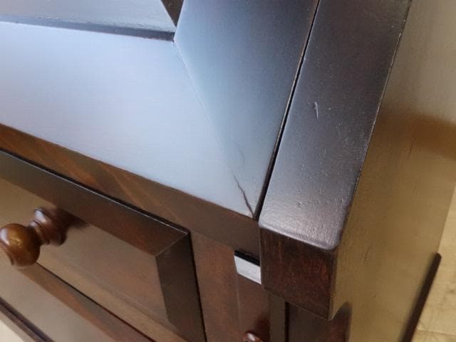 松本民芸家具　座ビューロー　ライティング　座机　 再塗装済　ＵＳＥＤ