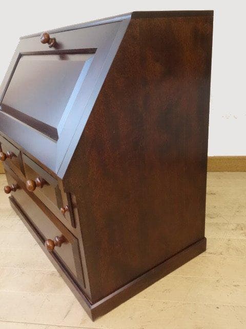 松本民芸家具　座ビューロー　ライティング　座机　 再塗装済　ＵＳＥＤ