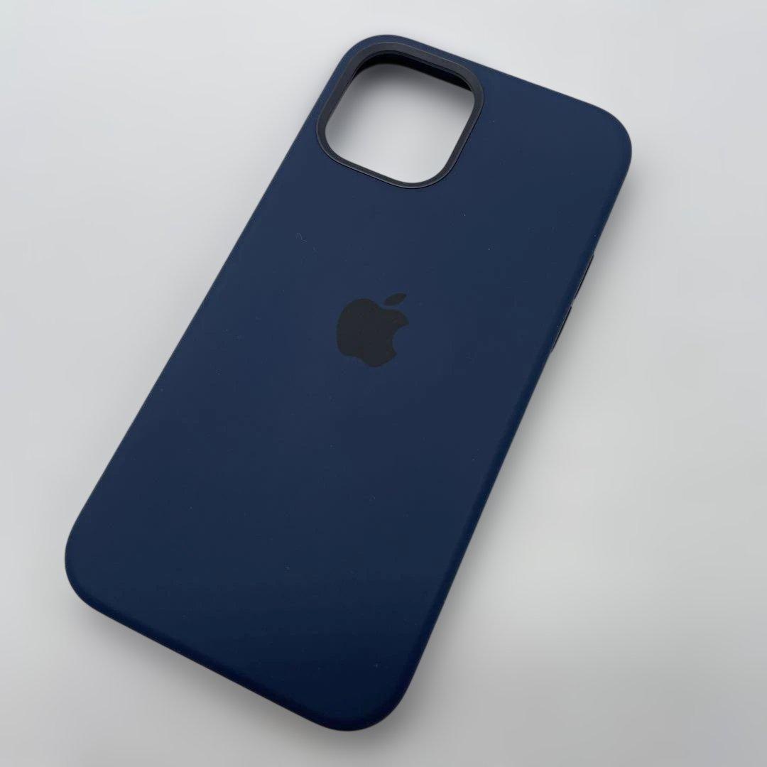 MagSafe対応iPhone 12 | 12 Proシリコーンケース ネイビー