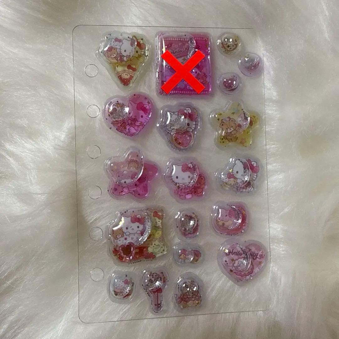 シール帳 完成品 正規品 日焼けキティ ほっぺちゃん サンリオ シート9枚