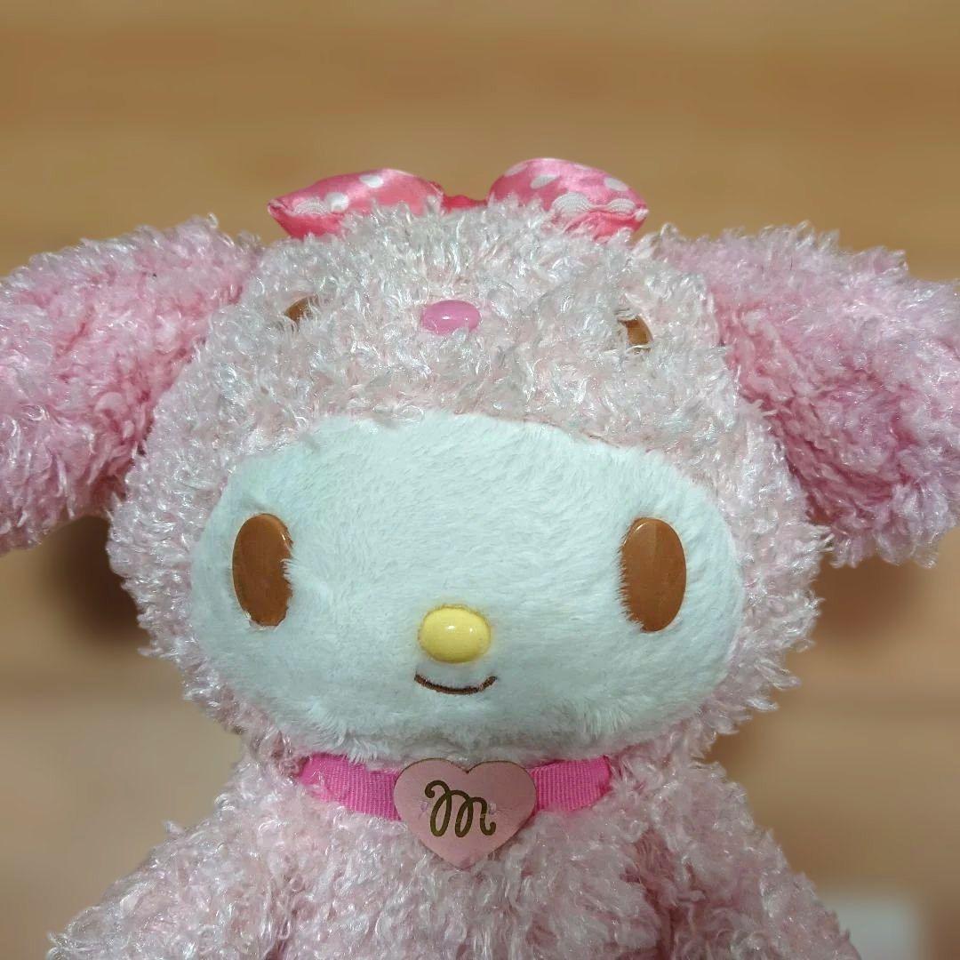 レア 新品 マイメロディ かわいいイヌに変身しちゃった 犬 プードル ぬいぐるみ