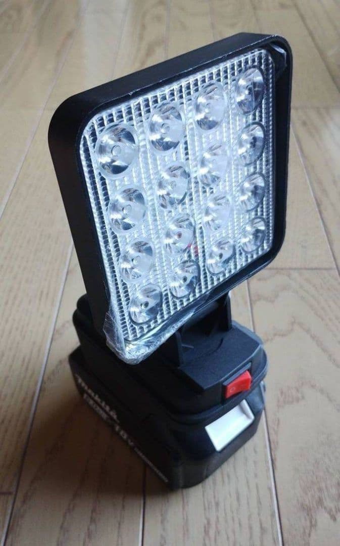 【2個+1個】BL1860 ライト付 18V 6.0 バッテリー 2個 カバー付