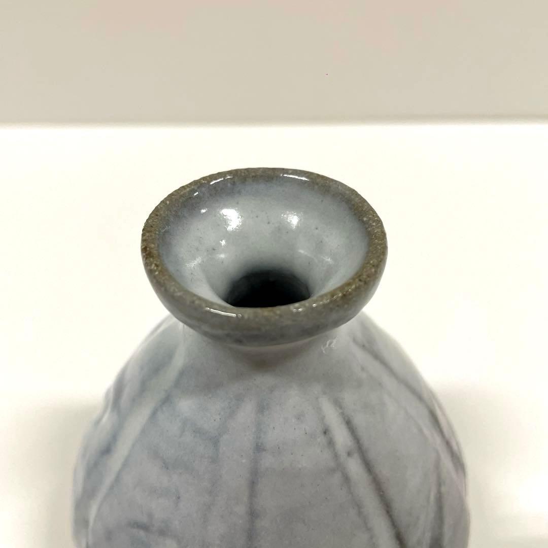 #XG201 陶芸家・萩焼・人間国宝・11代三輪休雪作・酒器・徳利・共箱栞付