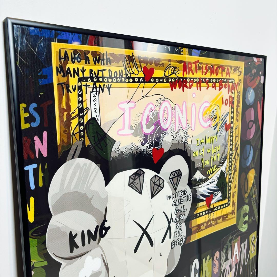 【ポスター】KAWS(カウズ)34 ベアブリック(A1サイズ)