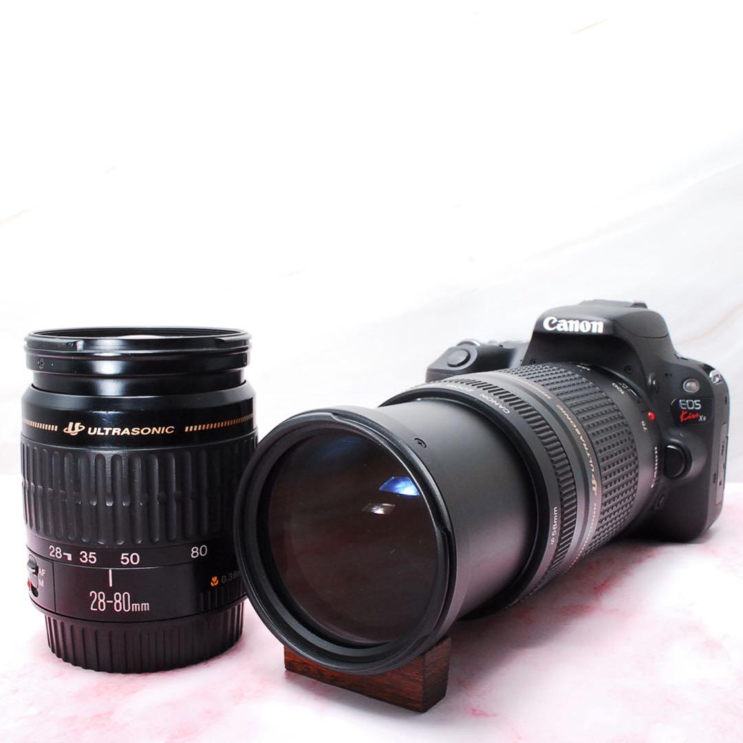 超高画質❣️Canon Kiss X9★一眼レフカメラ★届いたらすぐに使える