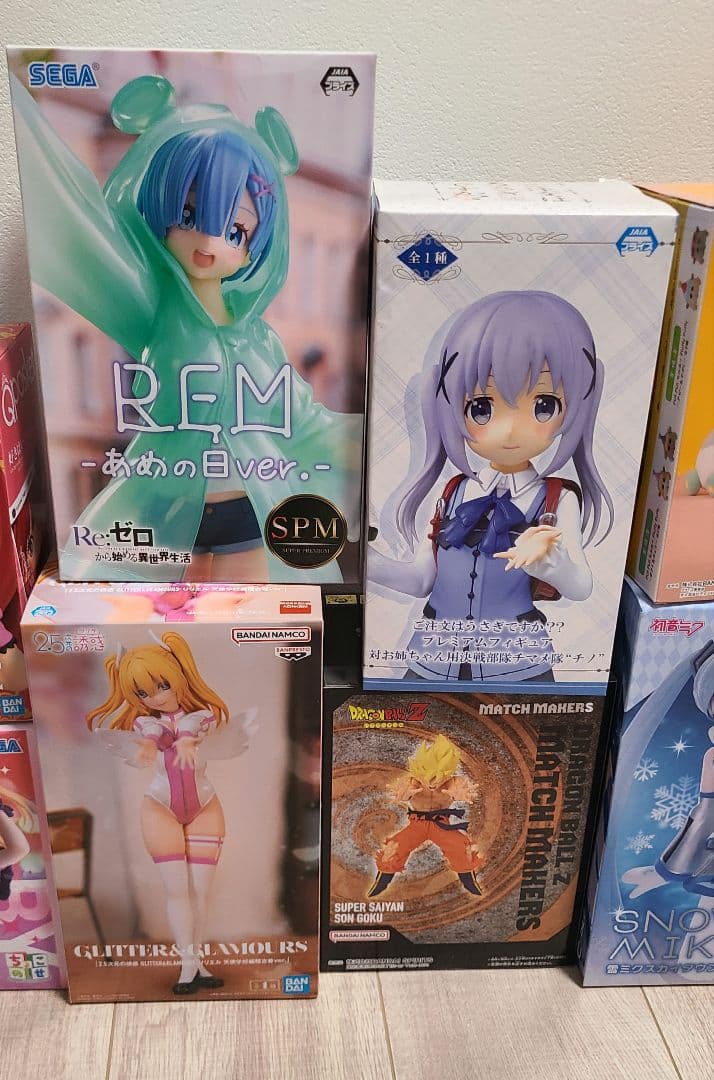 キャラクターフィギュアセット　ドラゴンボール　推しの子　初音ミク　等々