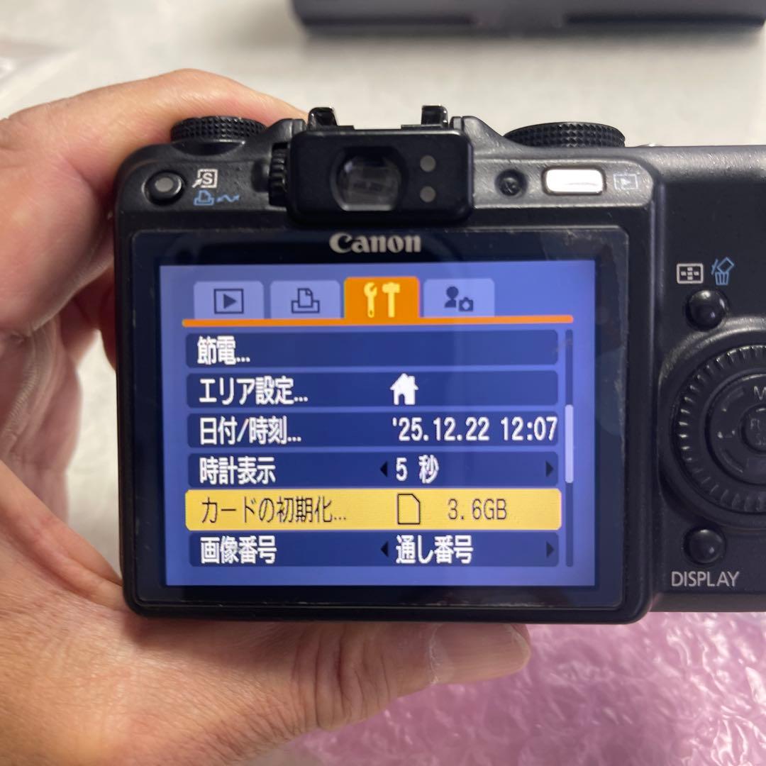 Canon PowerShot G9 本体と付属品
