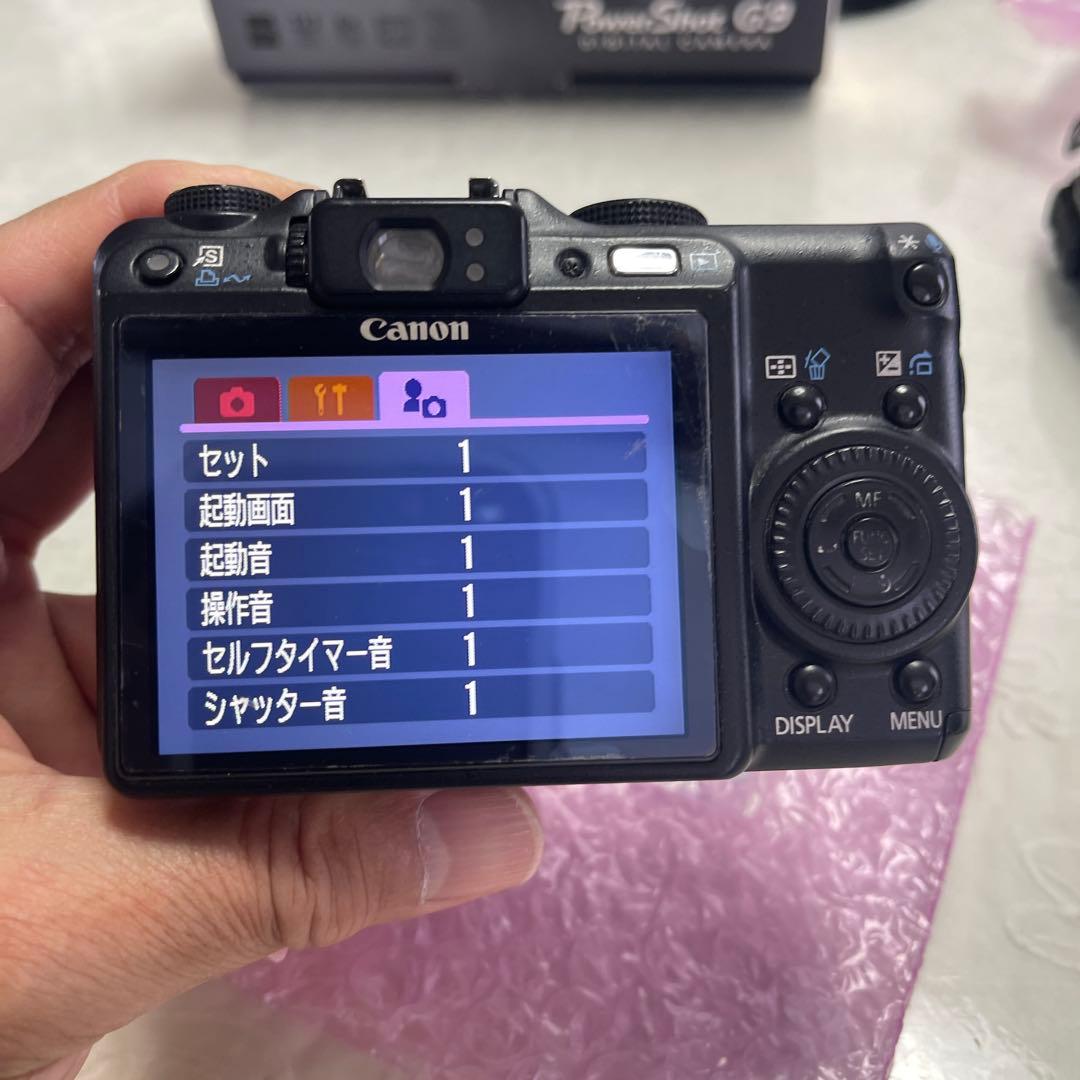 Canon PowerShot G9 本体と付属品