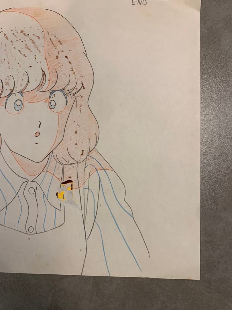 タッチ　浅倉南　セル画　動画　セット　A-4 223 カット　あだち充