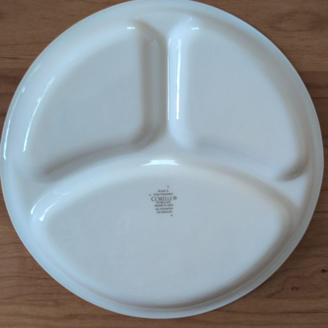 スヌーピーコレール 仕切り皿 3枚セット