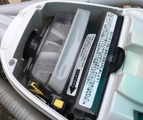 東芝 2007年 強力 サイクロン式掃除機 VC-Y1C 緑青白色