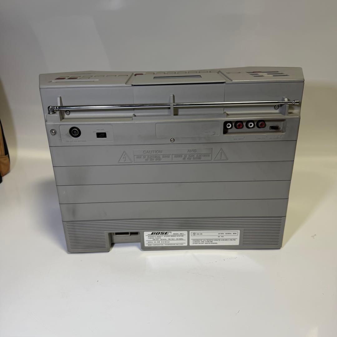 希少✨BOSE AW-1D CD ラジカセ　専用パワーケース付き