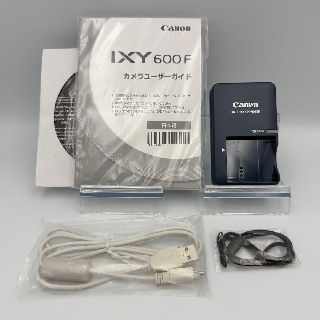 【極美品】Canon IXY 600F ブラック コンデジ 実写あり