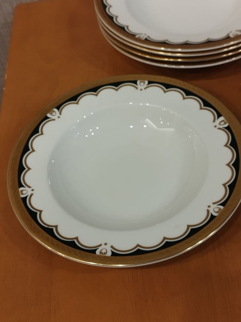 極美品　ヴィンテージ　ロイヤルチェルシー　スープ皿　Trianon 5枚セット