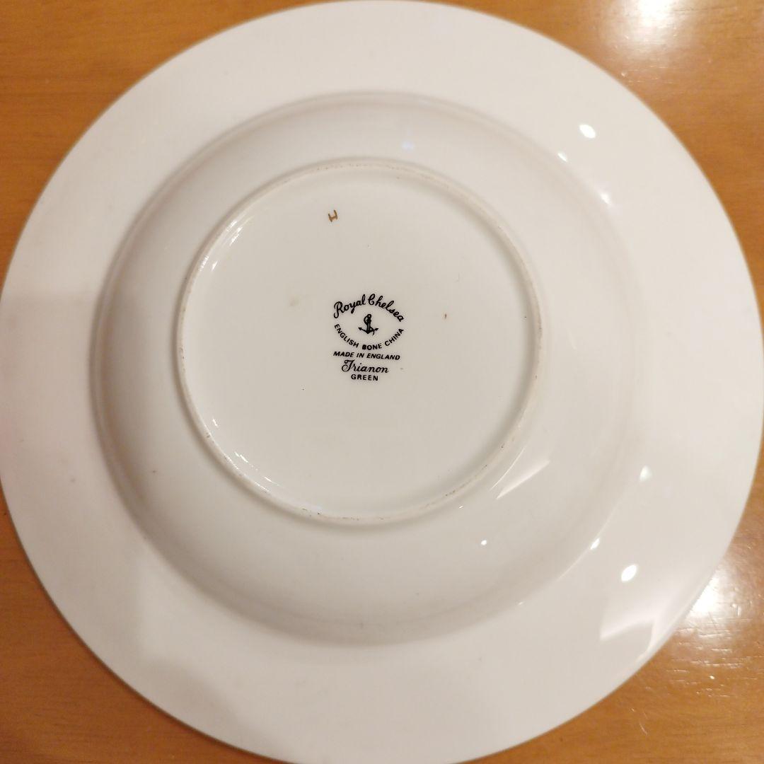 極美品　ヴィンテージ　ロイヤルチェルシー　スープ皿　Trianon 5枚セット