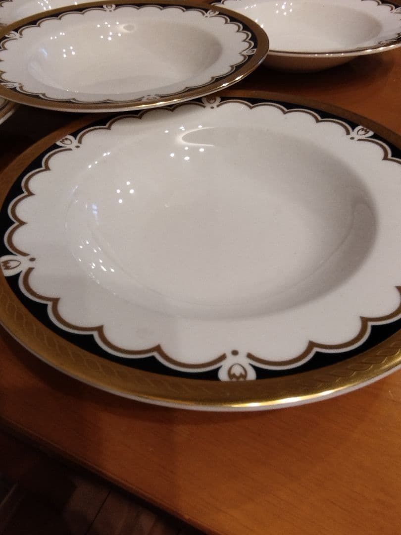極美品　ヴィンテージ　ロイヤルチェルシー　スープ皿　Trianon 5枚セット