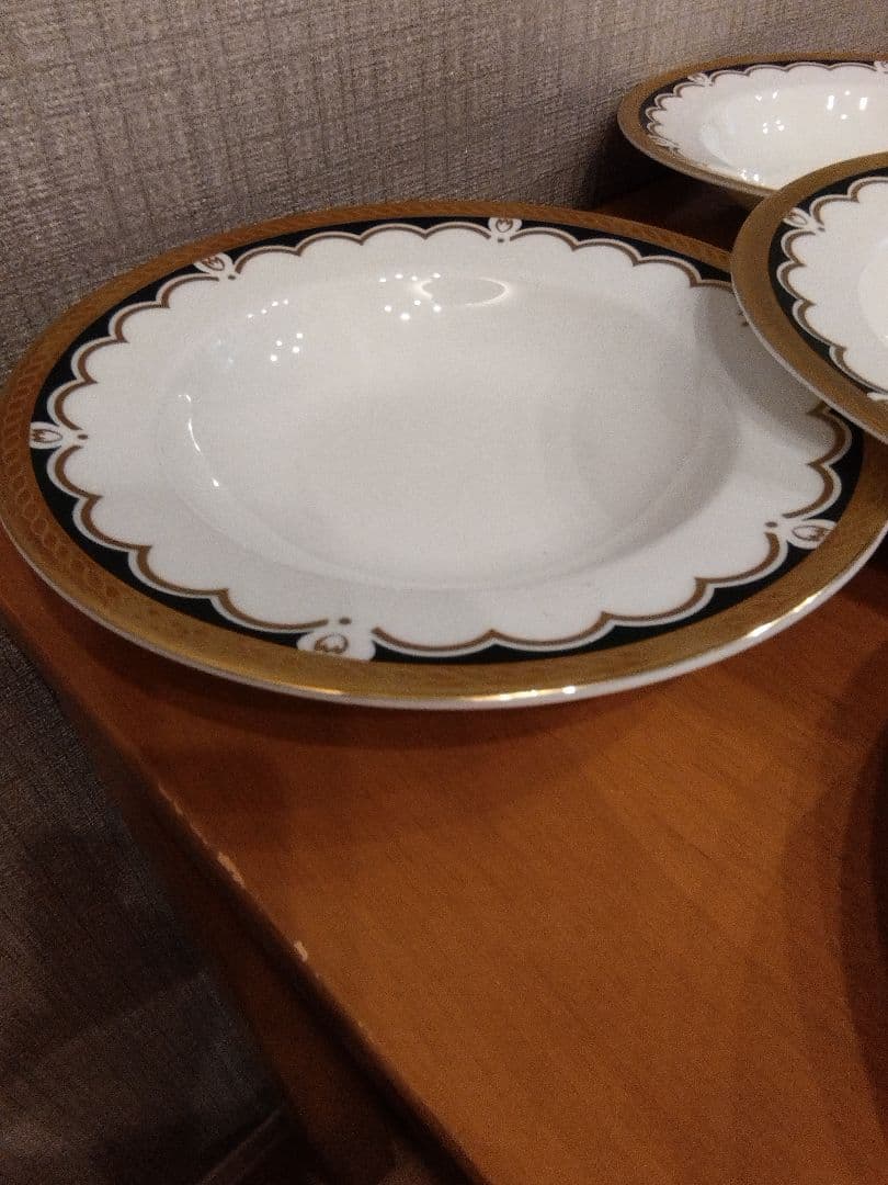 極美品　ヴィンテージ　ロイヤルチェルシー　スープ皿　Trianon 5枚セット