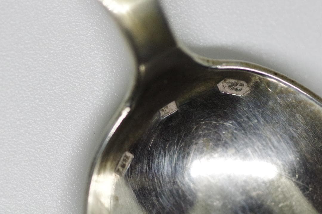 No3【純銀・ソリッドシルバー】 6本セットスプーン