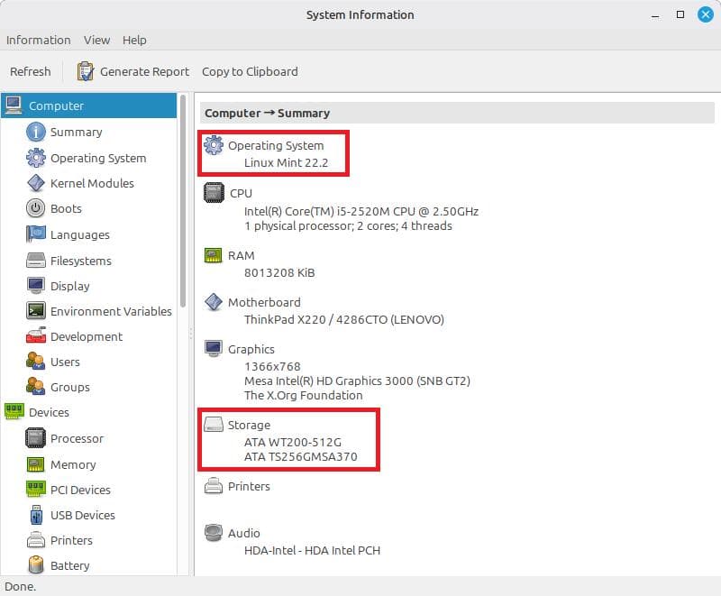 ThinkPad X220　i5／8G／768G／Wi-Fi 5／デュアルブート