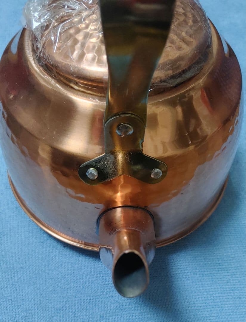 銅製　燕市やかん ２.３㍑　新品未使用