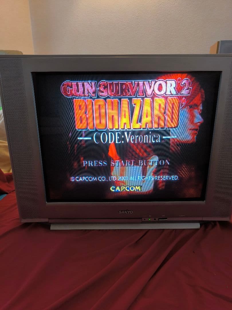 25インチブラウン管テレビ SANYO カラーテレビ C-25SF50