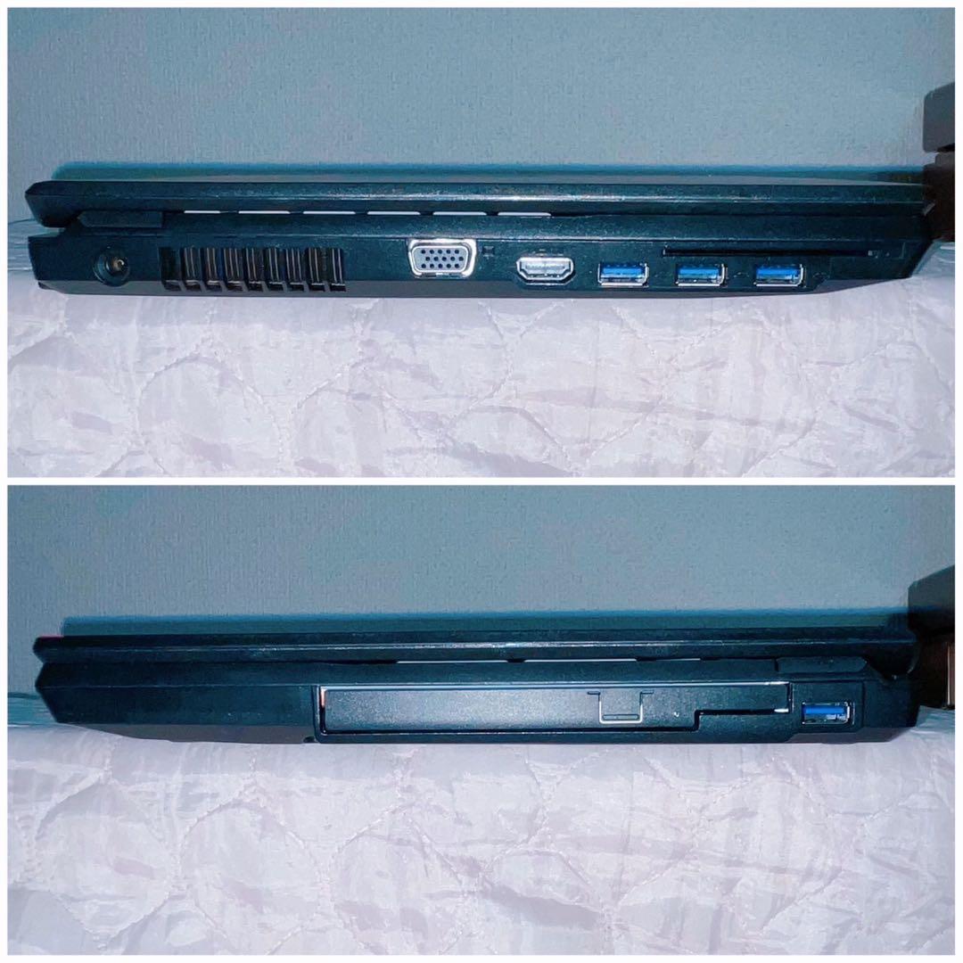 【高級機・極美品】第8世代i7 IPSフルＨＤ ブルーレイ SSD512GB