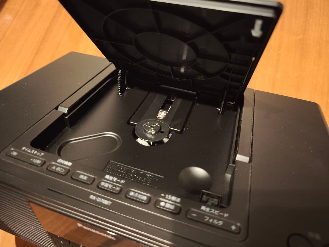 Panasonic RX-D70BT ポータブルステレオCDシステム ブラック