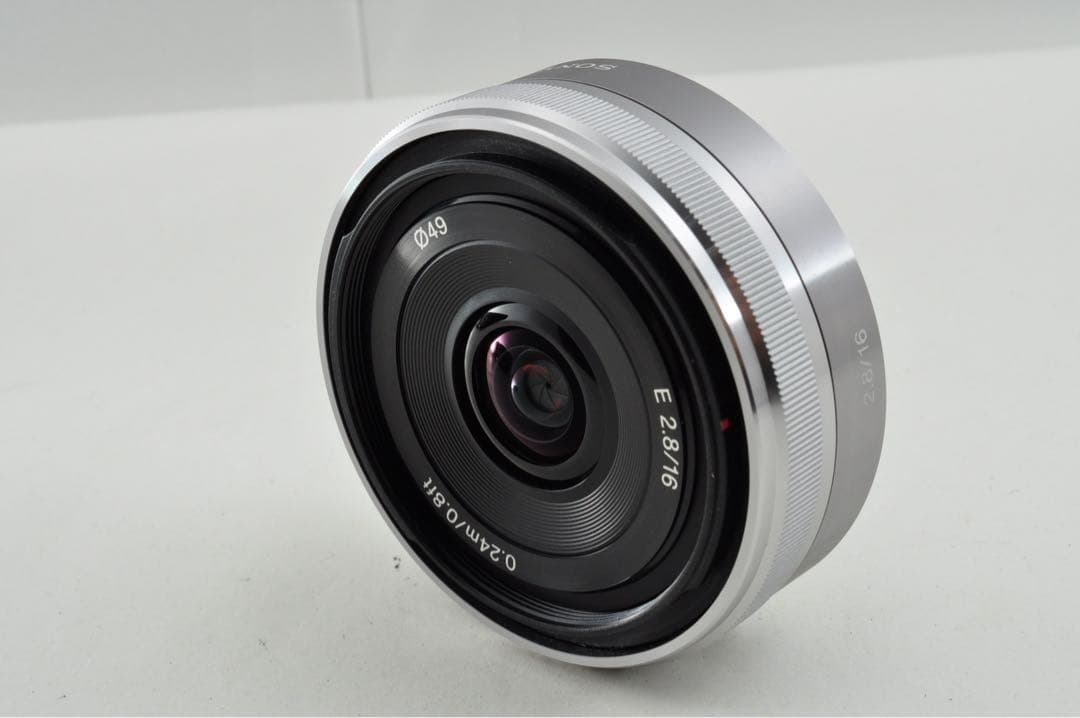美品 Sony E 16mm F2.8 単焦点 レンズ