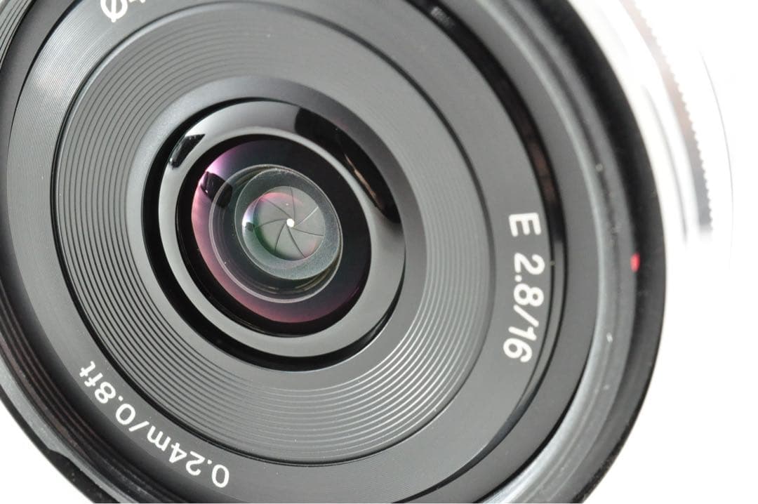 美品 Sony E 16mm F2.8 単焦点 レンズ