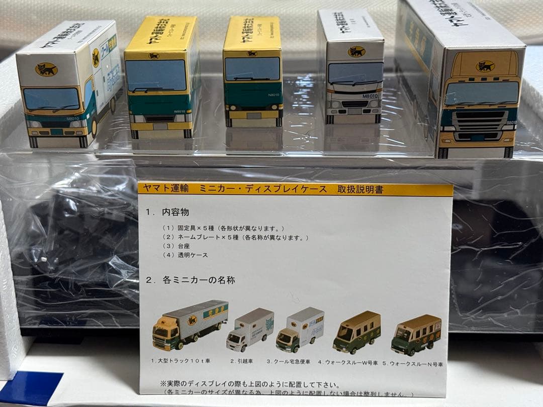 クロネコヤマトミニカーセット(ケース付)