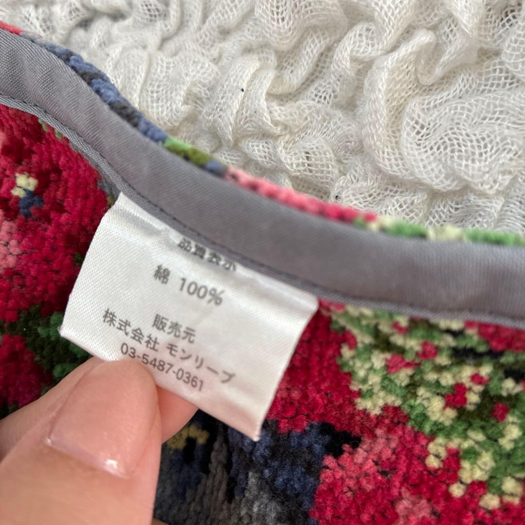 フェイラー　花柄エプロン