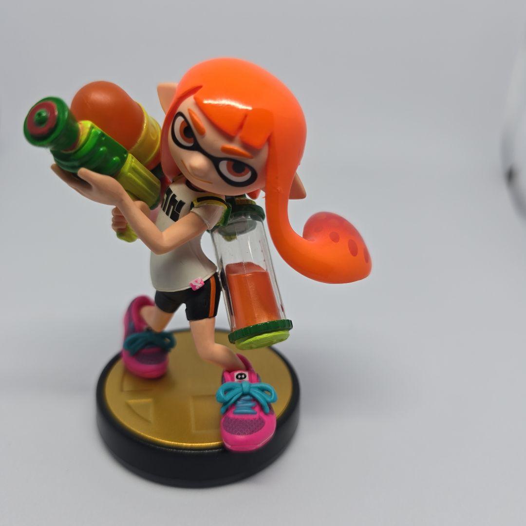 スプラトゥーンamiiboイカボーイ&イカガール&イカ3点セット
