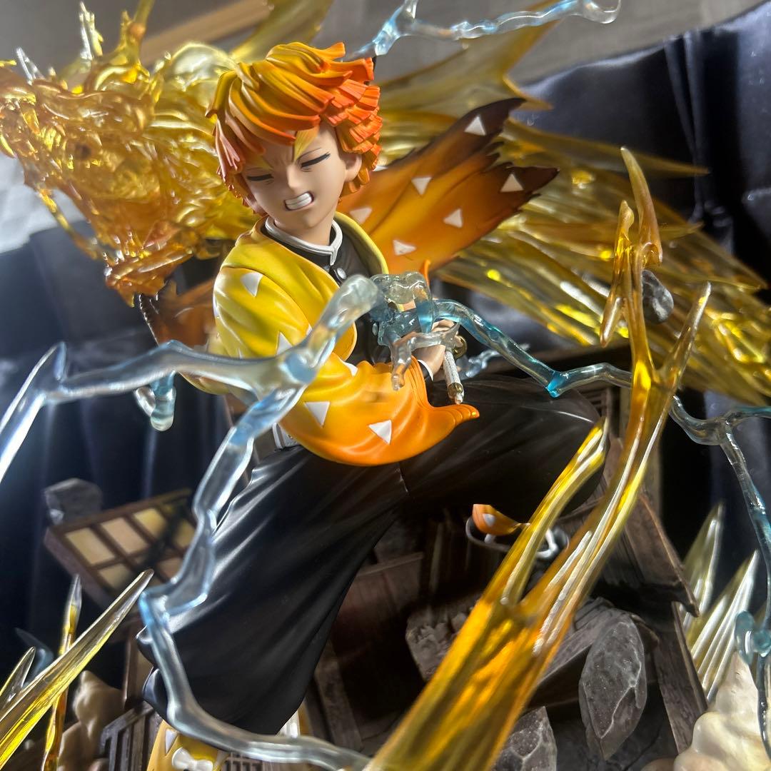 150体 限定 鬼滅の刃 我妻善逸 海外 ガレージキット フィギュア