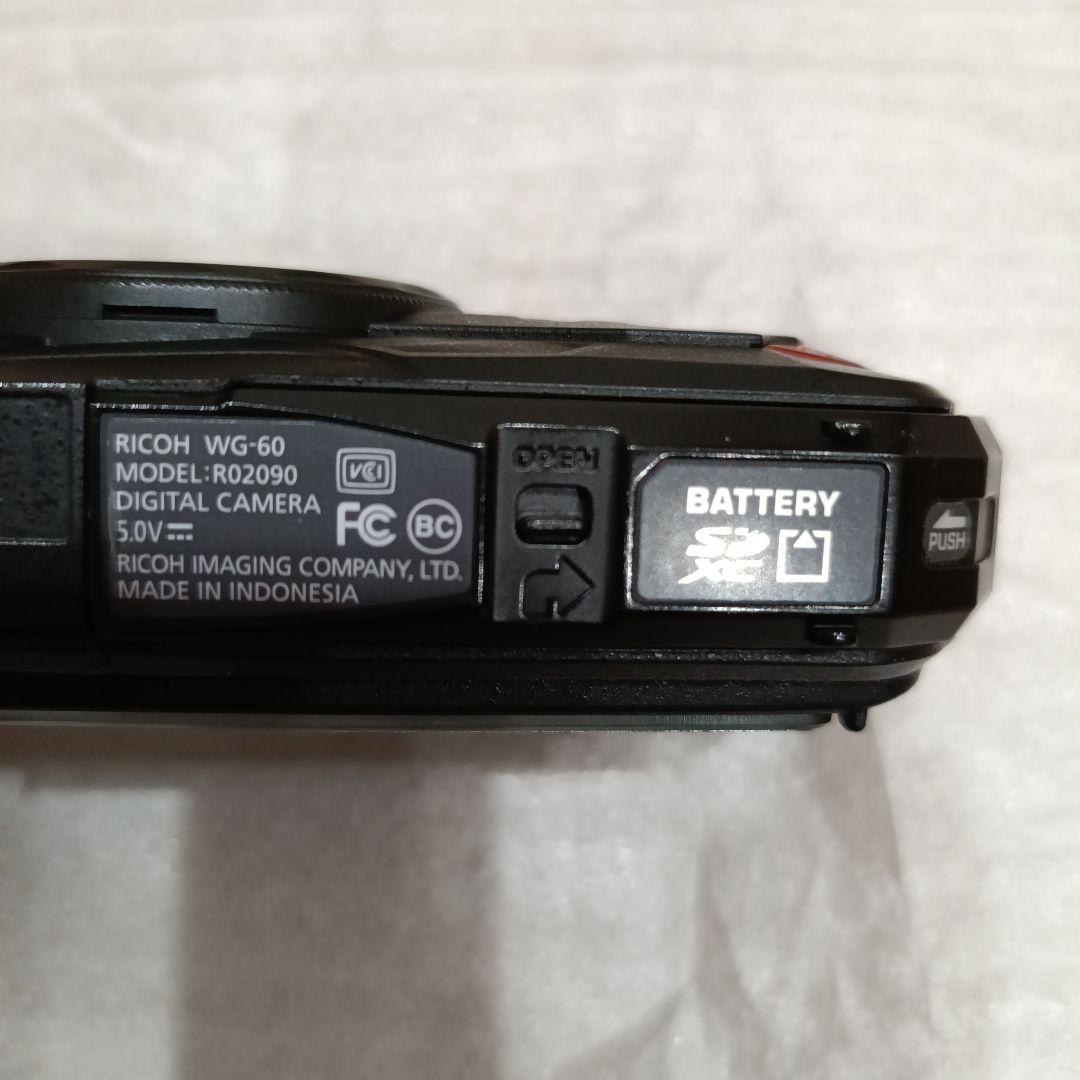 【未使用】RICOH WG-60　取説、付属品、箱、全て揃っています！