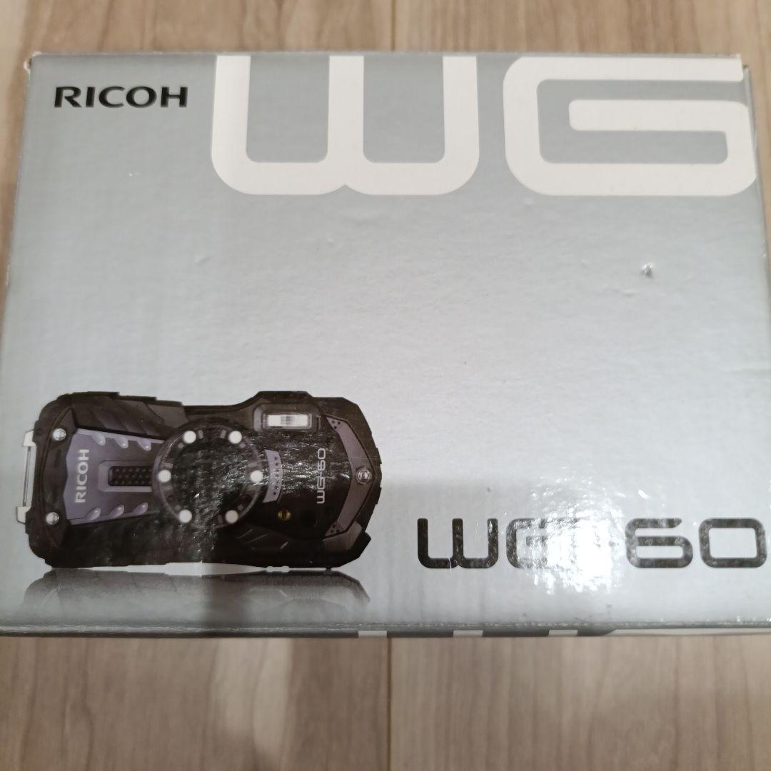 【未使用】RICOH WG-60　取説、付属品、箱、全て揃っています！