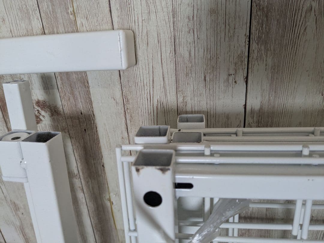 ニトリ パイプベッド シングル　バジーナC2 2口コンセント付　取扱説明書あり