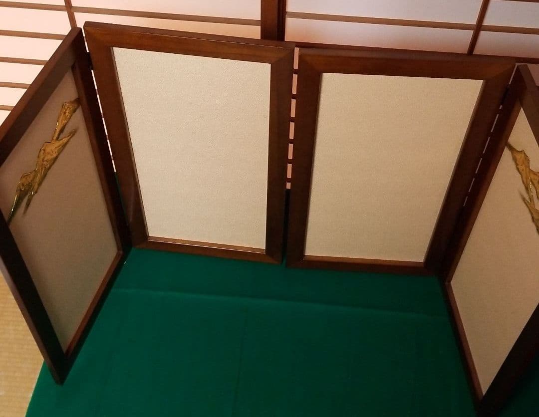 五月人形　屏風　25号4曲