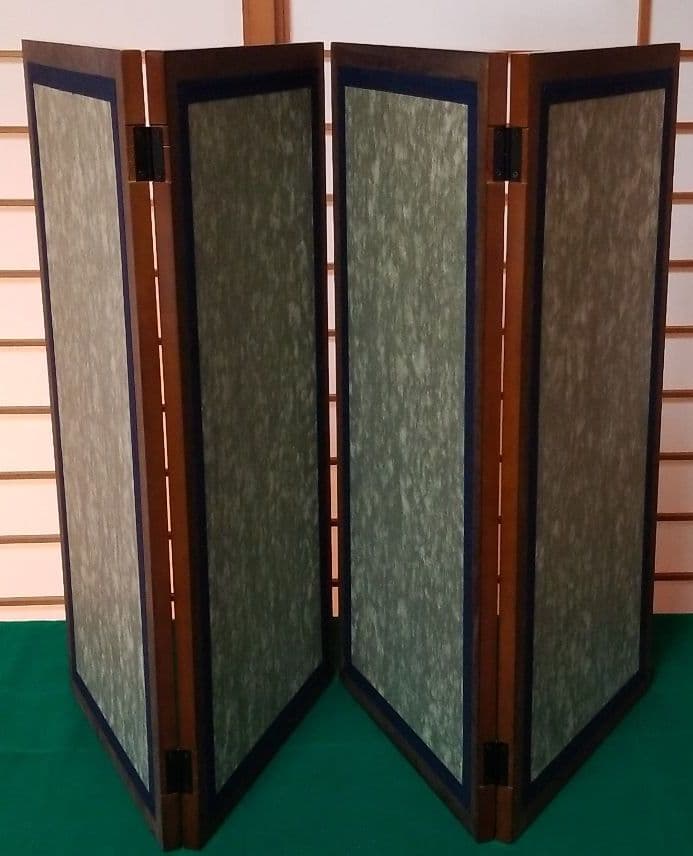 五月人形　屏風　25号4曲