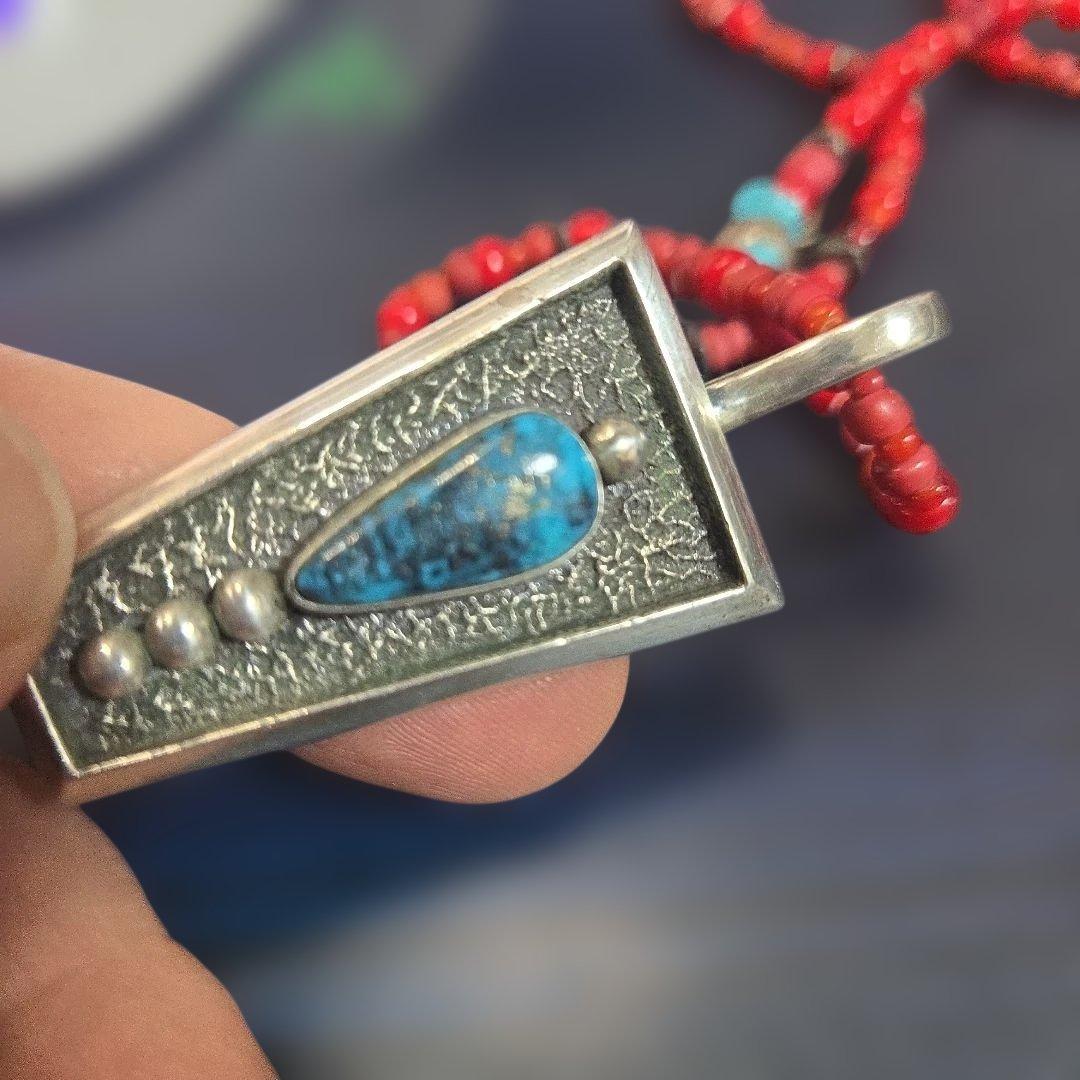 ターコイズ　ナバホ　巨匠　アーロン　アンダーソン