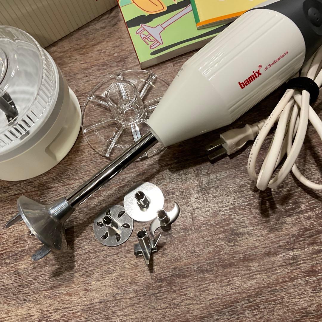 極美品！バーミックス bamix M250 ベーシックセット [ホワイト]