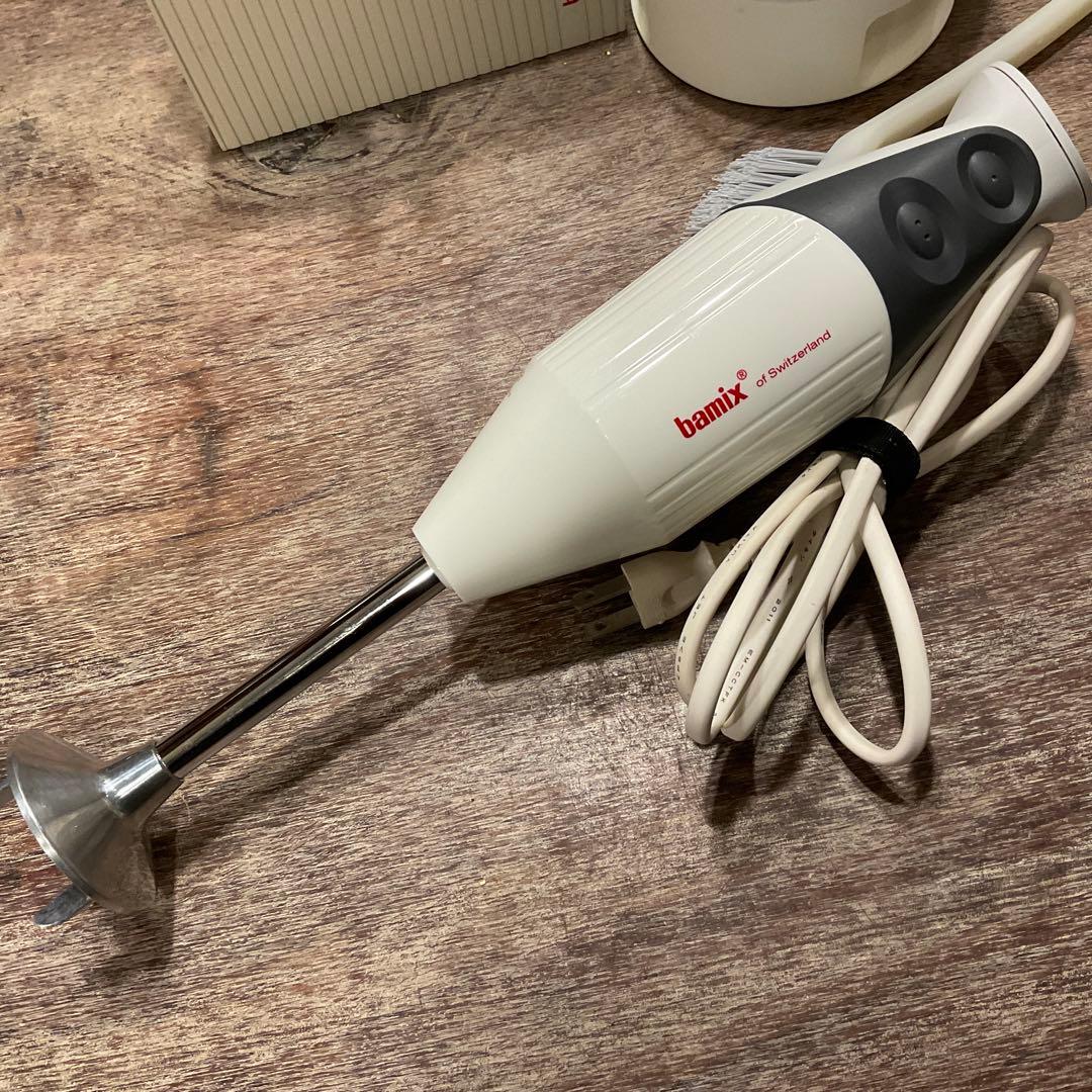 極美品！バーミックス bamix M250 ベーシックセット [ホワイト]
